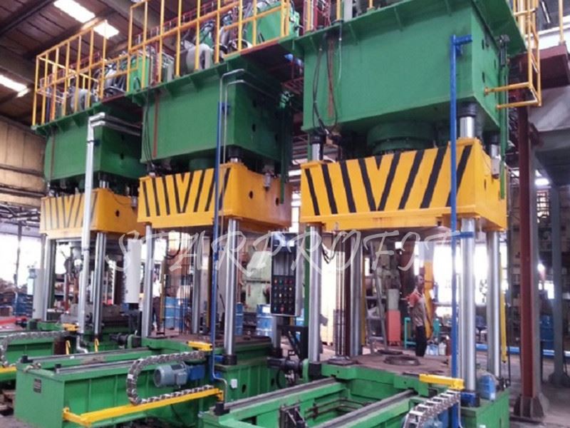 solid tire curing press